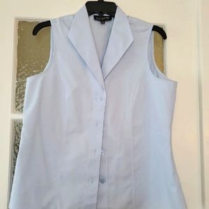 Sleeveless cotton shirt Jones NY Collection
Light
